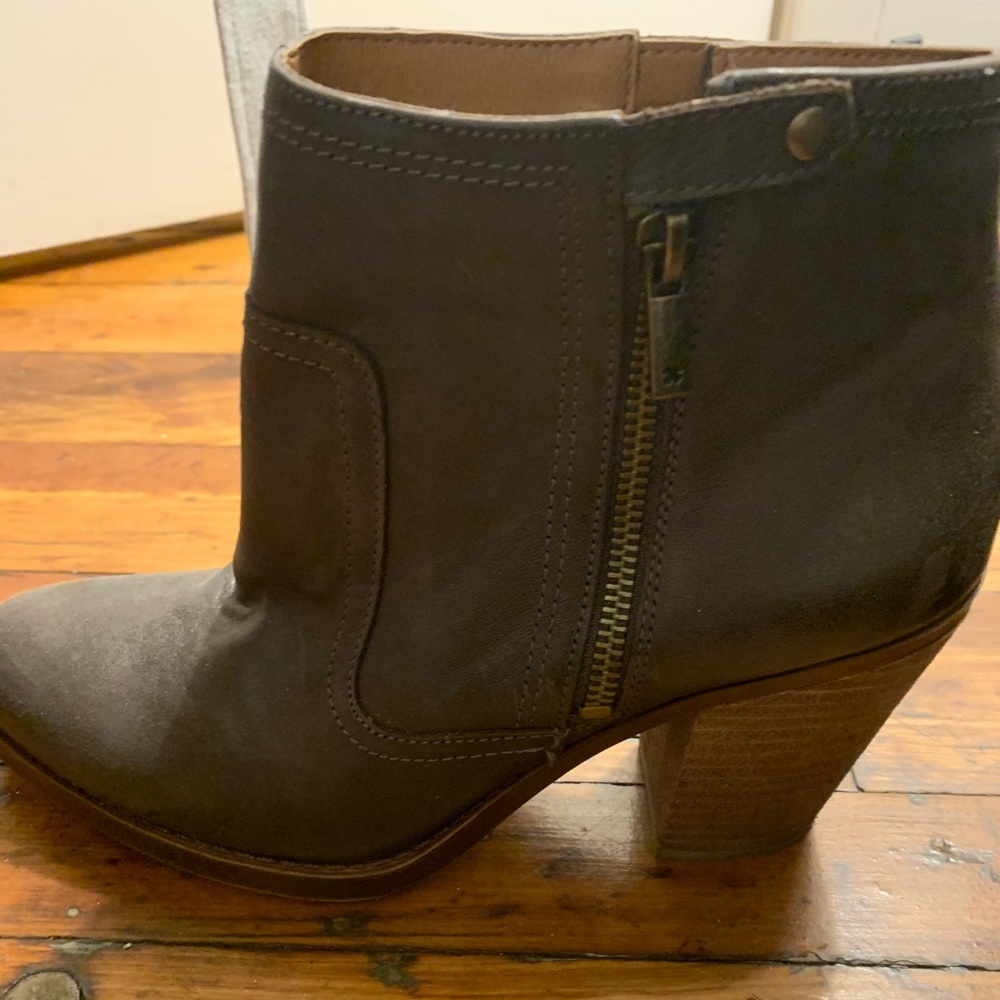 Lucky Brand Brown Booties